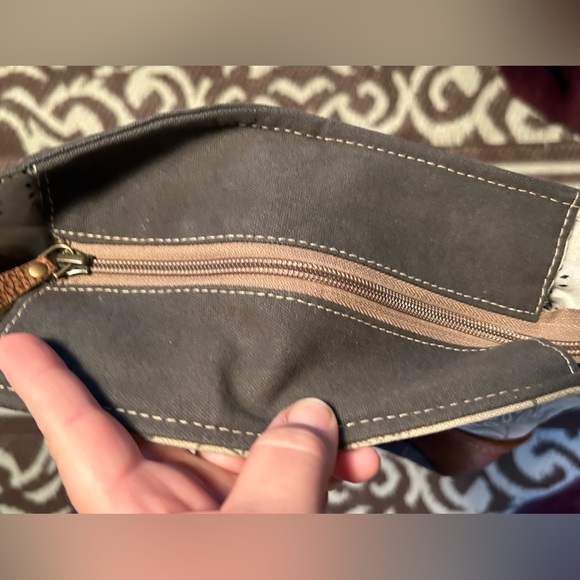 MYRA WESTERN CROSSBODY/ shoulder bag purse / COWHIDE BAG - Picture 4 of 7